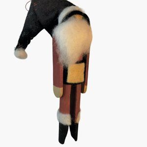 Clothespin Santa Claus Christmas Ornament